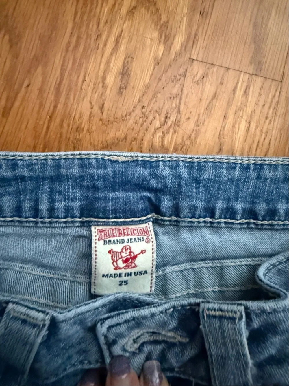 Blue Women's Slim Fit Jeans - Picture 3 of 3
